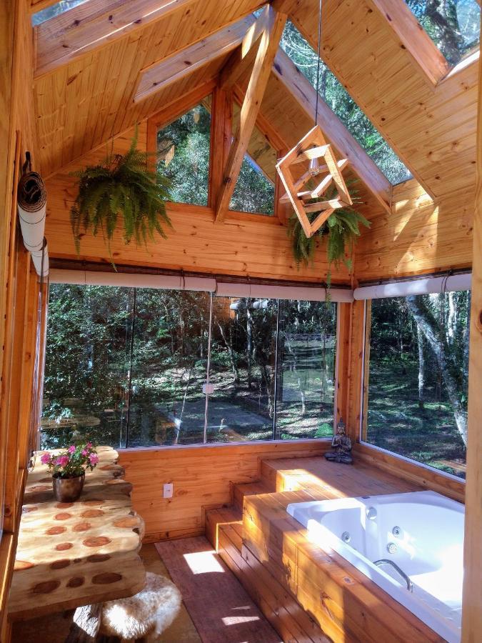 Chales Estancia Cachoeira Do Avencal Урубиси Екстериор снимка