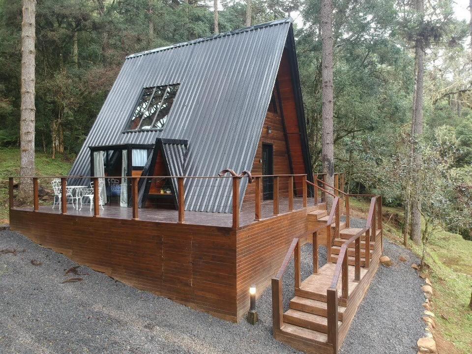 Chales Estancia Cachoeira Do Avencal Урубиси Екстериор снимка
