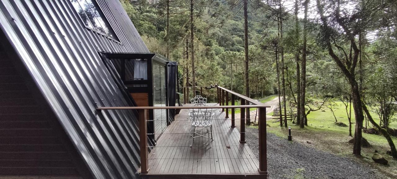 Chales Estancia Cachoeira Do Avencal Урубиси Екстериор снимка