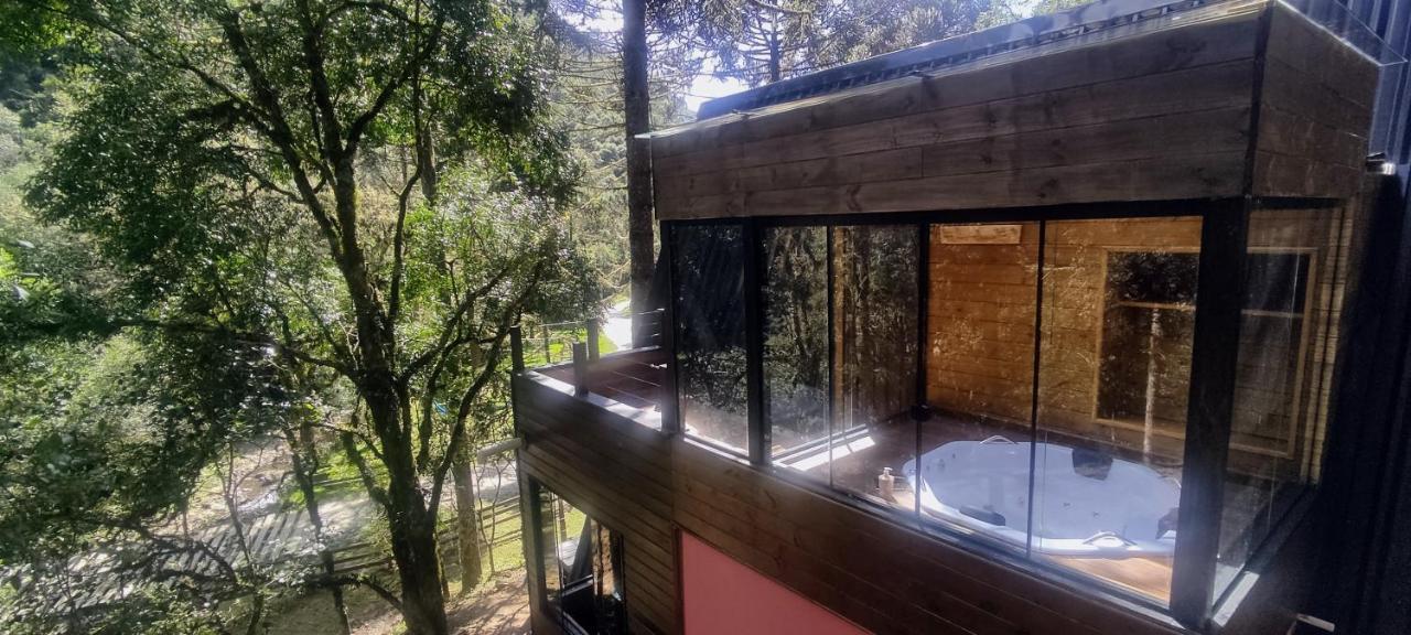 Chales Estancia Cachoeira Do Avencal Урубиси Екстериор снимка