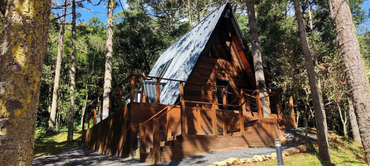 Chales Estancia Cachoeira Do Avencal Урубиси Екстериор снимка